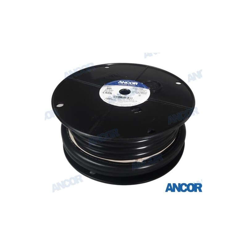 MARINE CABLE 00AWG (67MM²) BLACK 15M
