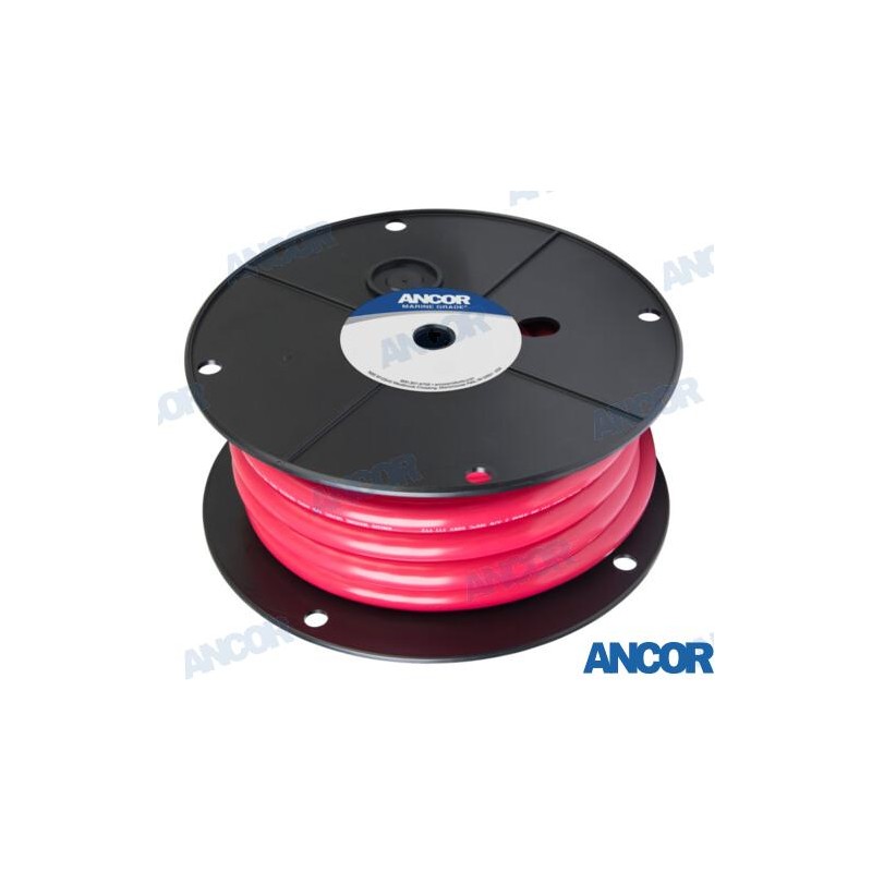 CABLE BATERIA 0000AWG (107MM²) ROJO 30M