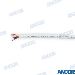 ROUND SIGNAL CABLE 20/8AWG (8X0.5MM2) 75m