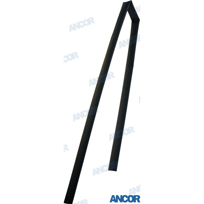 TUBO TERMORETRACTIL 19-6,4MM NEGRO