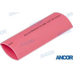 TUBO TERMORETRACTIL 19-6,4MM ROJO