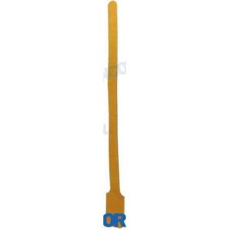 ABRAZADERA VELCRO 15CM AMARILLO