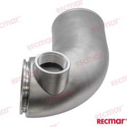 CODO ESCAPE INOX VOLVO PENTA 5 127mm