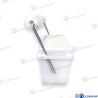 ASIENTO AURA 470 Y 520 BLANCO