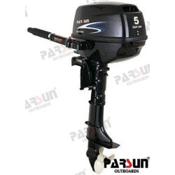 MOTOR PARSUN 4T 5 HP L (20") NEGRO