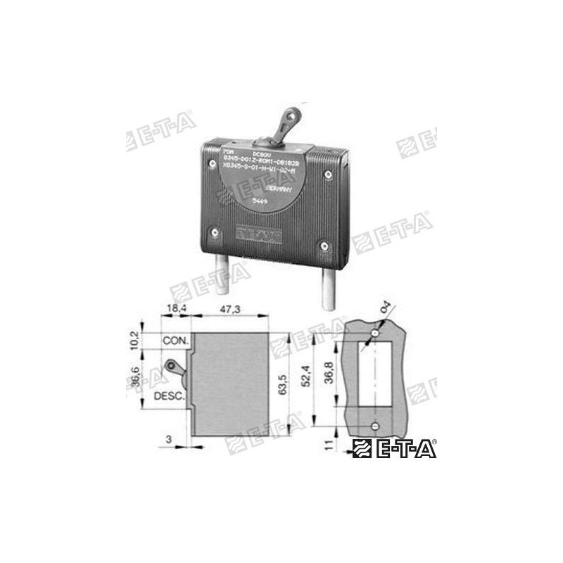 INT. HIDROMAGNETICO 50A