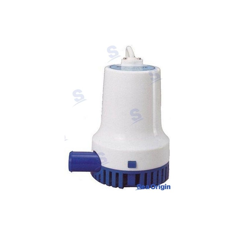 BOMBA SUMERGIBLE 24V. 8700 LTS.