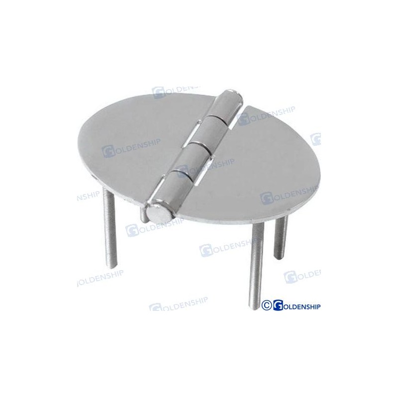 BISAGRA INOX 4 PERNOS 51X35