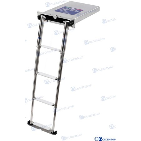 ESCALERA PLEGABLE 4 PELDAÑOS 390*88*1127