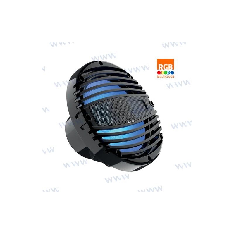 HERTZ HMX 8 LD TC 4Ohm COAX SET BLACK RG