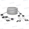HMLC4 32 4CH STEREO RCA CABLE 1000cm (32