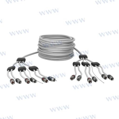 HMLC6 13 6CH STEREO RCA CABLE 400cm (13