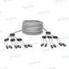 HMLC6 3 6CH STEREO RCA CABLE 100cm (3 ft