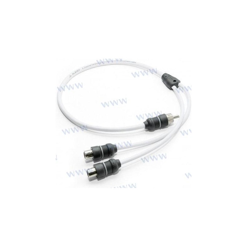 CABLE "Y" ADAPTADOR 1 MACHO A 2 HEMBRAS
