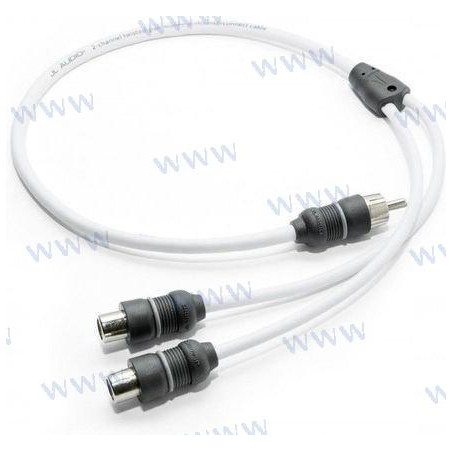 CABLE "Y" ADAPTADOR 1 MACHO A 2 HEMBRAS