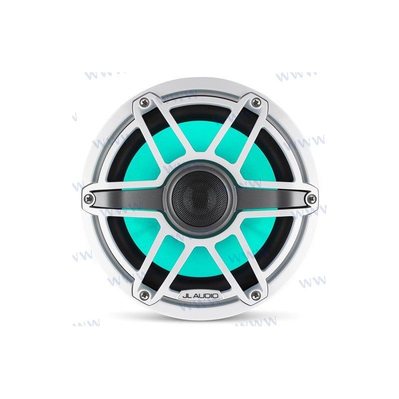 SUBWOOFER M6 10" LED REJILLA SPORT BLANC
