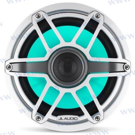 SUBWOOFER M6 10" LED REJILLA SPORT BLANC