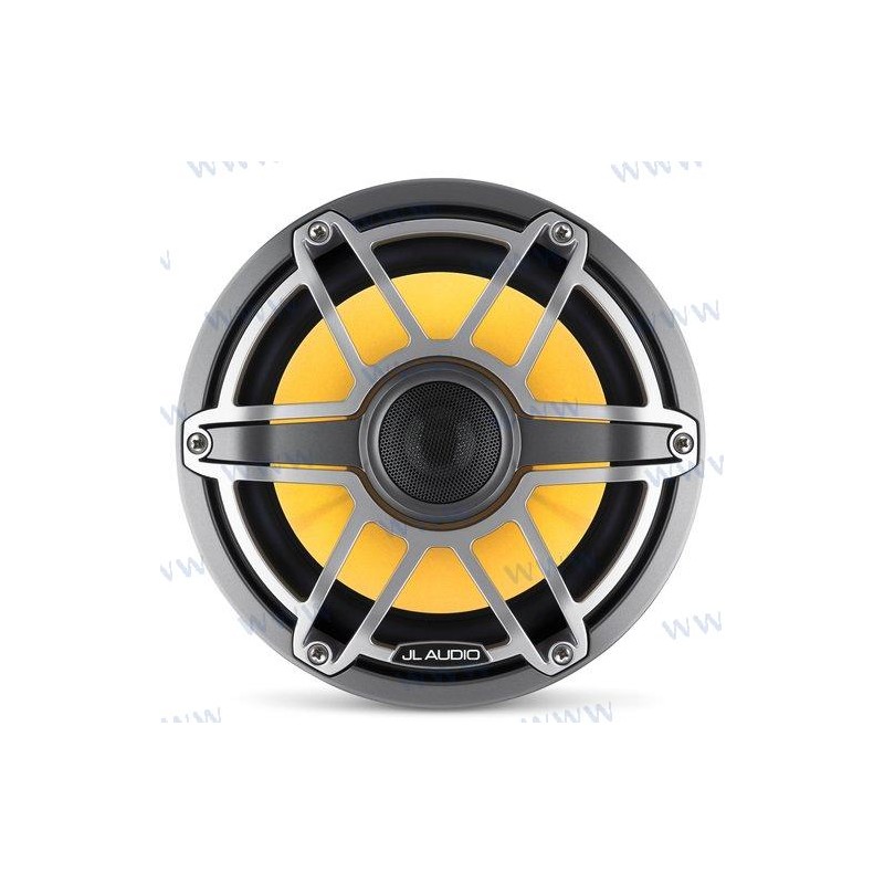SUBWOOFER M6 8" LED REJILLA SPORT BLANCO