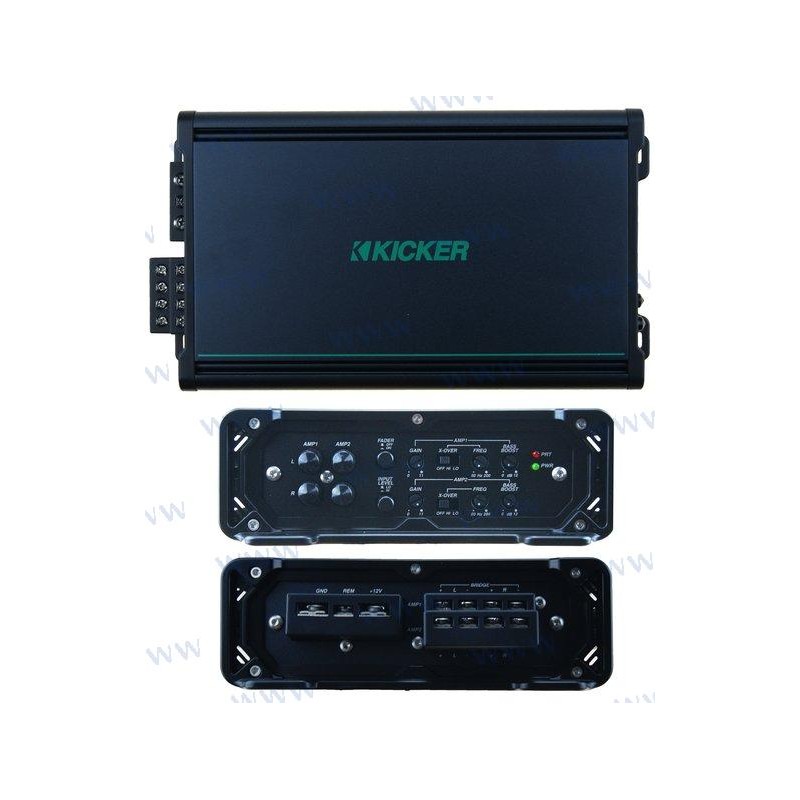 AMPLIFICADOR KICKER 300W 4 CANALES