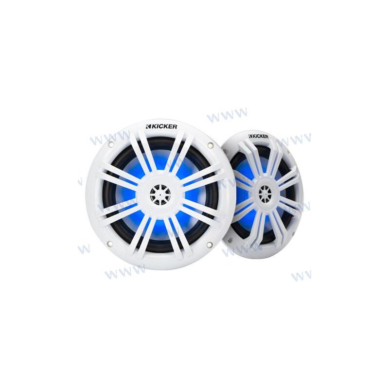 ALTAVOCES KICKER 6,5" ECO BLANCOS