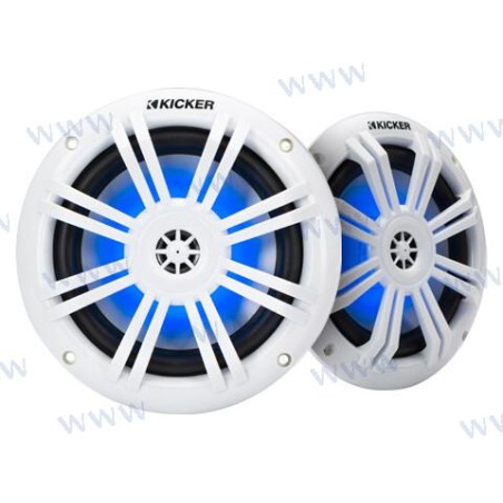 ALTAVOCES KICKER 6,5" ECO BLANCOS