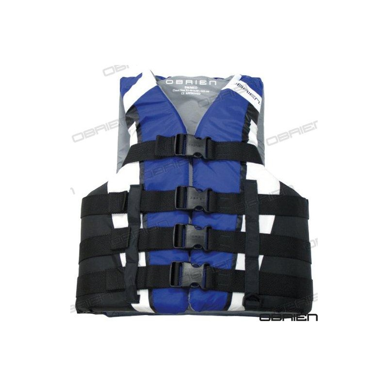 CHALECO 4B PRO CE NYLON AZUL - XL