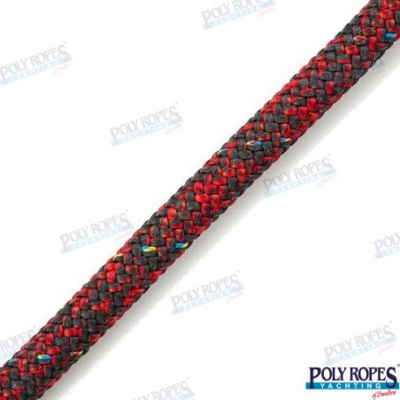 PRORACE ONE NEGRO/ROJO 12 MM (M)