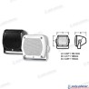 PAR ALTAVOCES CAJA 100X100MM BLANCO