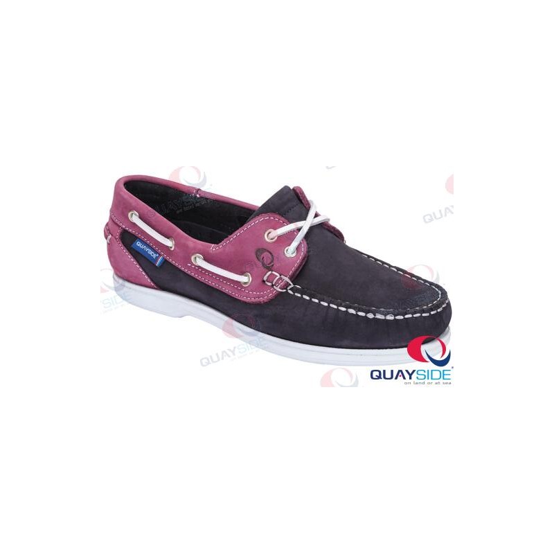QUAYSIDE BERMUDA NAVY/PLUM - 40