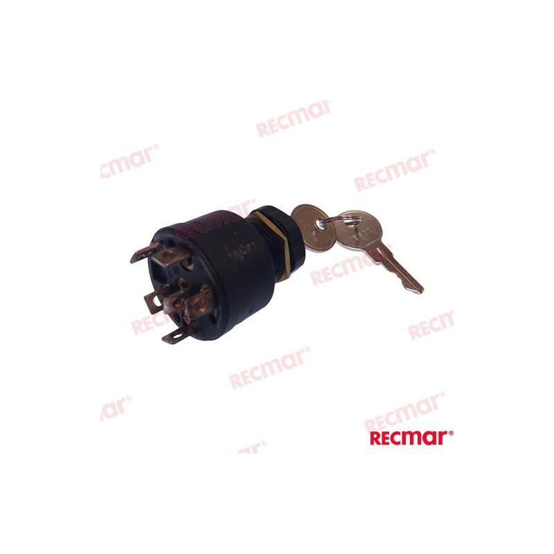 LLAVE ARRANQUE 6T-3POS