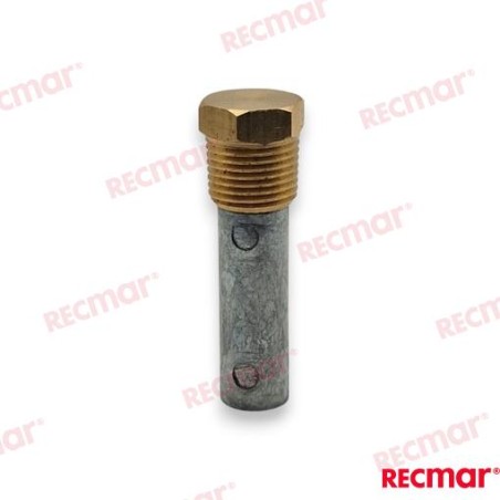 ANODO YANMAR LAPIZ Ø12,7mm (ZN)