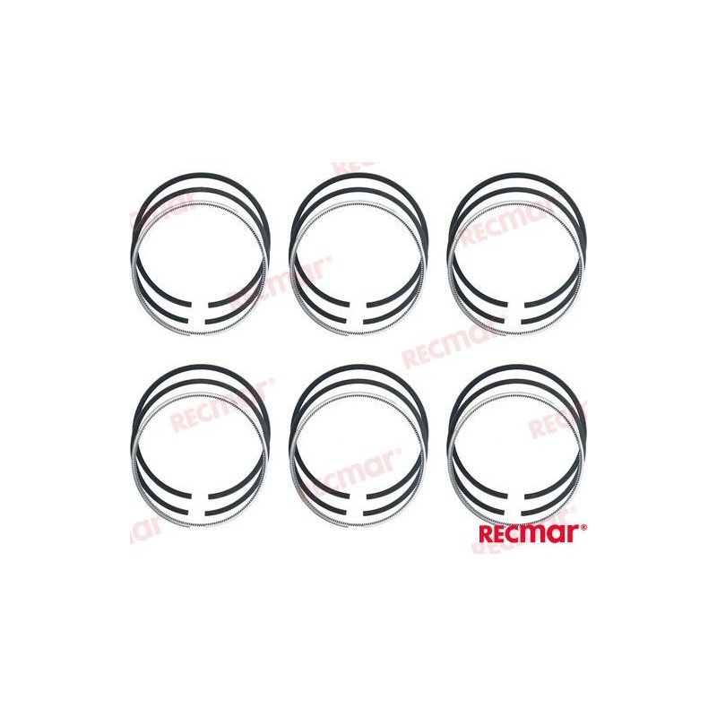 KIT AROS PISTON ( 6 ) UNIDADES