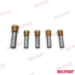 YANMAR 4LHA/6LY/6MH KIT DE ÁNODOS (ZN)