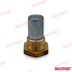 ANODO YANMAR LAPIZ Ø15mm (ZN)
