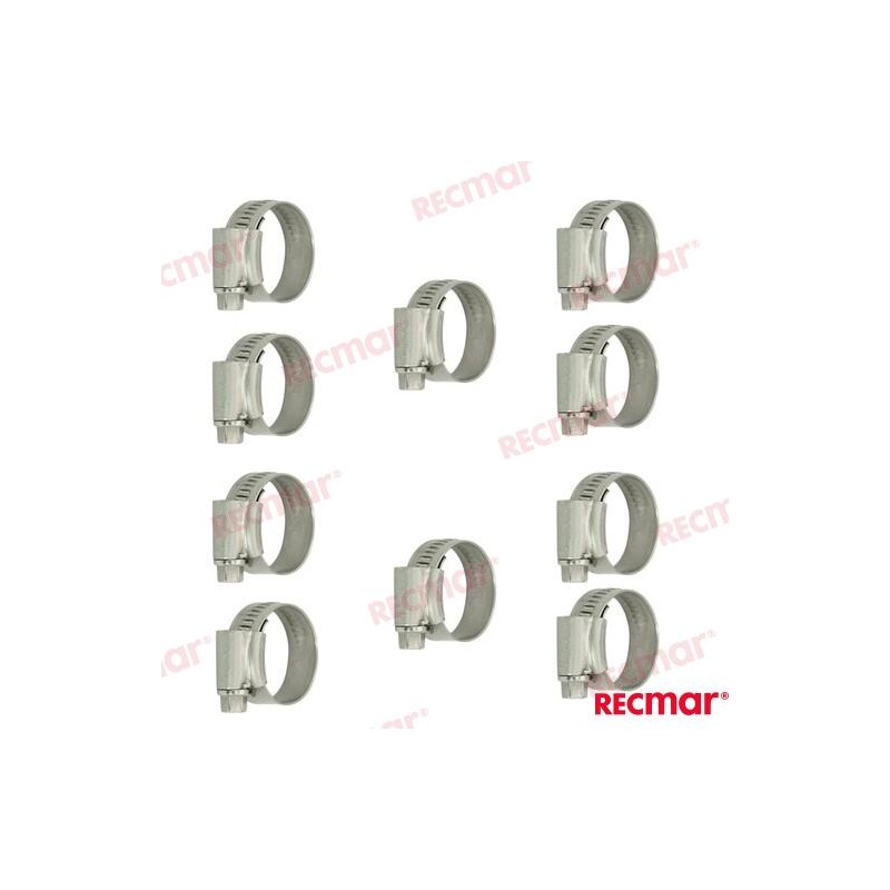 ABRAZADERA INOX SMO254 15-24 12mm (10)