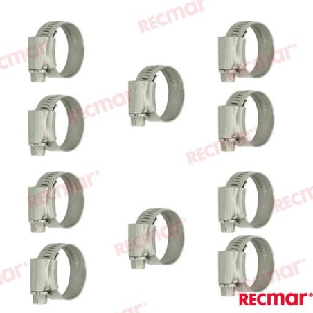 ABRAZADERA INOX SMO254 15-24 12mm (10)