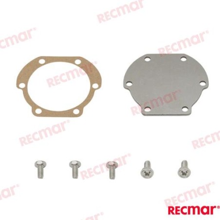 WATER PUMP COVER KIT WITH 6 SCREWS
