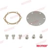 KIT TAPA BOMBA AGUA 87mmØ 6 TORNILLOS
