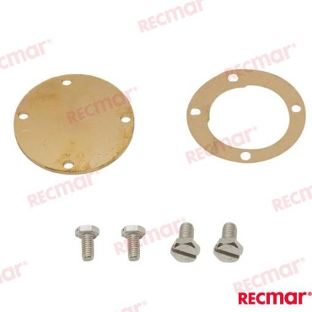 KIT TAPA BOMBA agua 56mm Ø 4 TORNILLOS