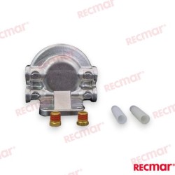 SOPORTE FILTRO ACERO INOX 1/4 ROSCA