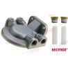 SOPORTE FILTRO ACERO INOX 3/8 ROSCA