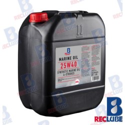 ACEITE MARINO 25W40 SINTETICO 205L