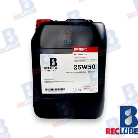 ACEITE SINTETICO 25W50 20 LT.