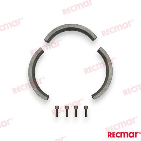 VOLVO ANODE FOLDING PROPELLER 4P (ZN)