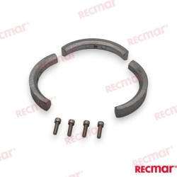 VOLVO ANODE FOLDING PROPELLER 4P (ZN)