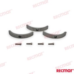 VOLVO ANODE FOLDING PROPELLER 4P (ZN)