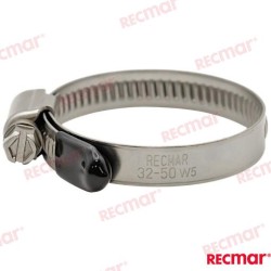 STAINLESS STEEL CLAMP 32-50 W5 (25)