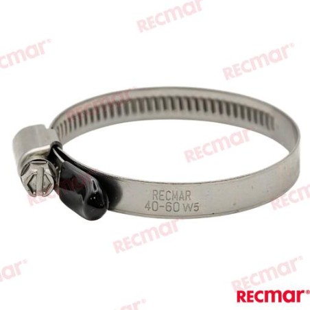 ABRAZADERA INOX 40-60 W5 (25)