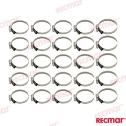 STAINLESS STEEL CLAMP 40-60 W5 (25)