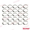 STAINLESS STEEL CLAMP 40-60 W5 (25)